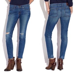 Lucky Brand Distressed Charlie Skinny Jean 26